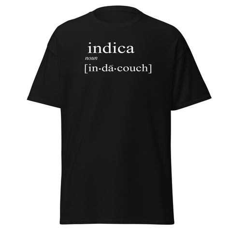 Indica definition in da couch (white print)