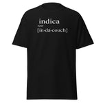 Indica definition in da couch (white print)