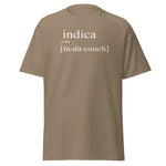 Indica definition in da couch (white print)