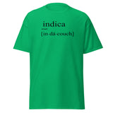 Indica definition tee (Black print)