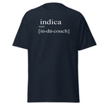 Indica definition in da couch (white print)
