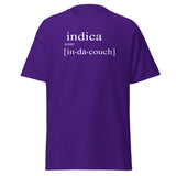 Indica definition in da couch (white print)